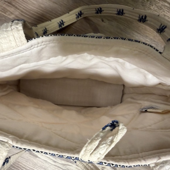 Vintage Pierre Deux French Country Bag in Blue and White. - Picture 4 of 6